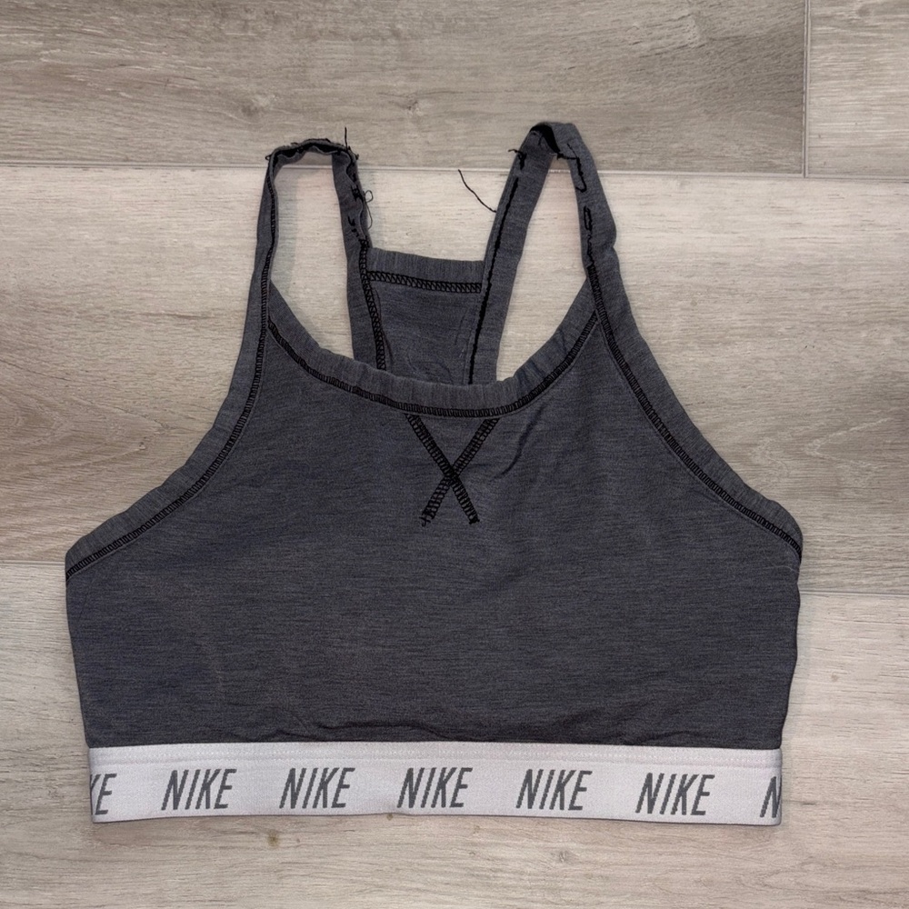 Nike Women's Charcoal Sports Bra